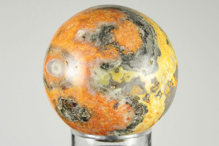 Polished Bumblebee Jasper Sphere - Indonesia #194557